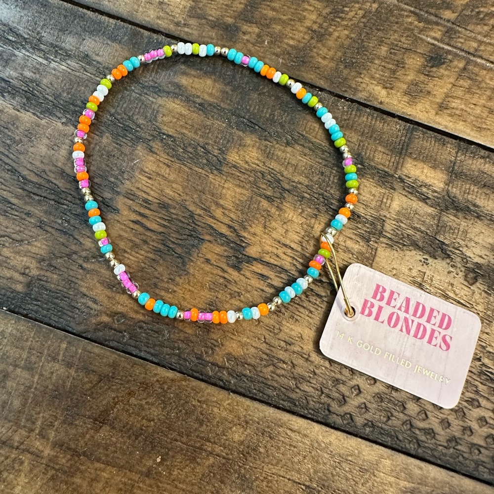 Beaded Blondes Anklet
